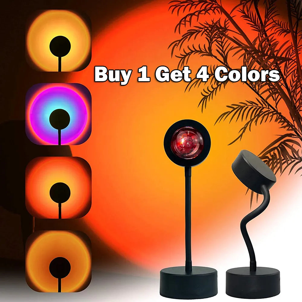 Buy USB Sunset Lamp Projector from Hiqh Store In best Price